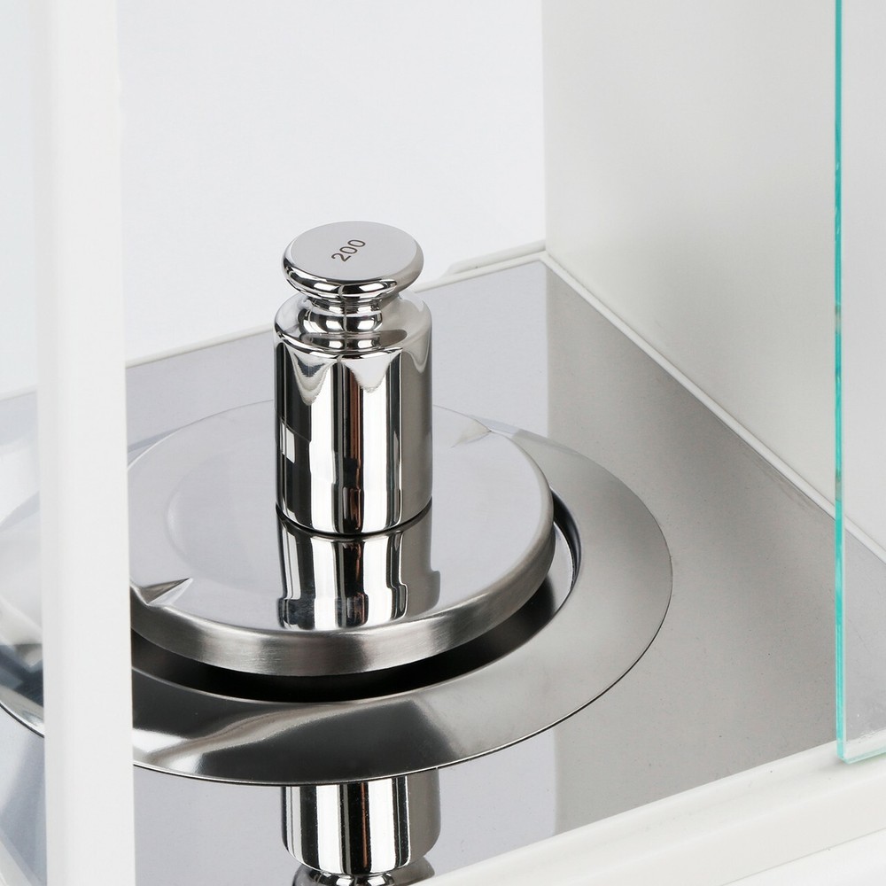 U.S. Solid Analytical Balance 220 x 0.0001 g 0.1mg Lab Scale With Touch Screen