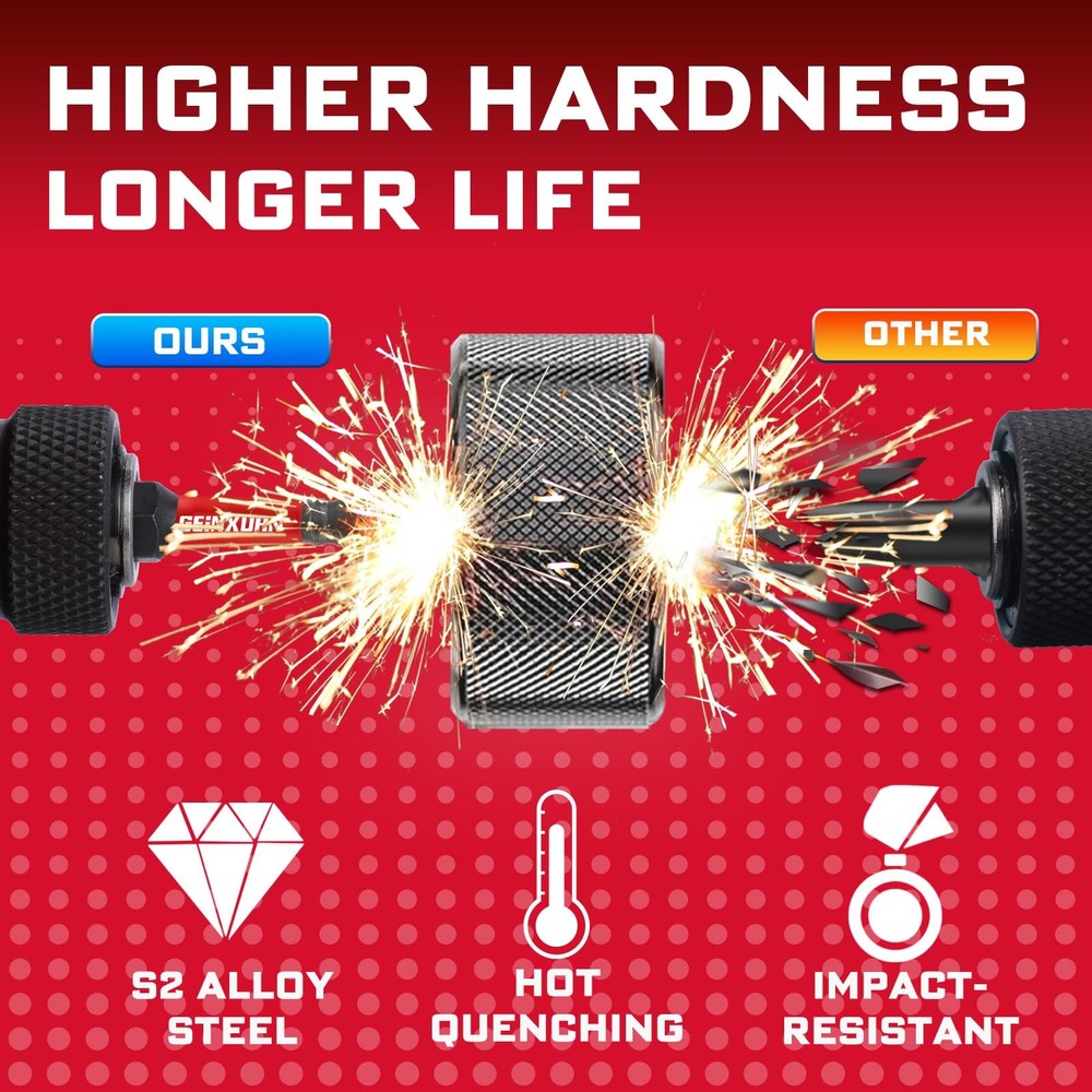 Geinxurn Impact Torx Screwdriver Bits Set, 30 Pieces 2"-TORX-30PCS,