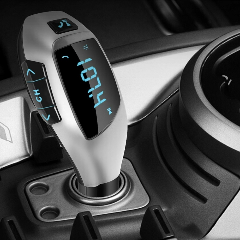 Wireless Bluetooth FM Transmitter Car Kit Handsfree LCD MP3 Player USB Charger