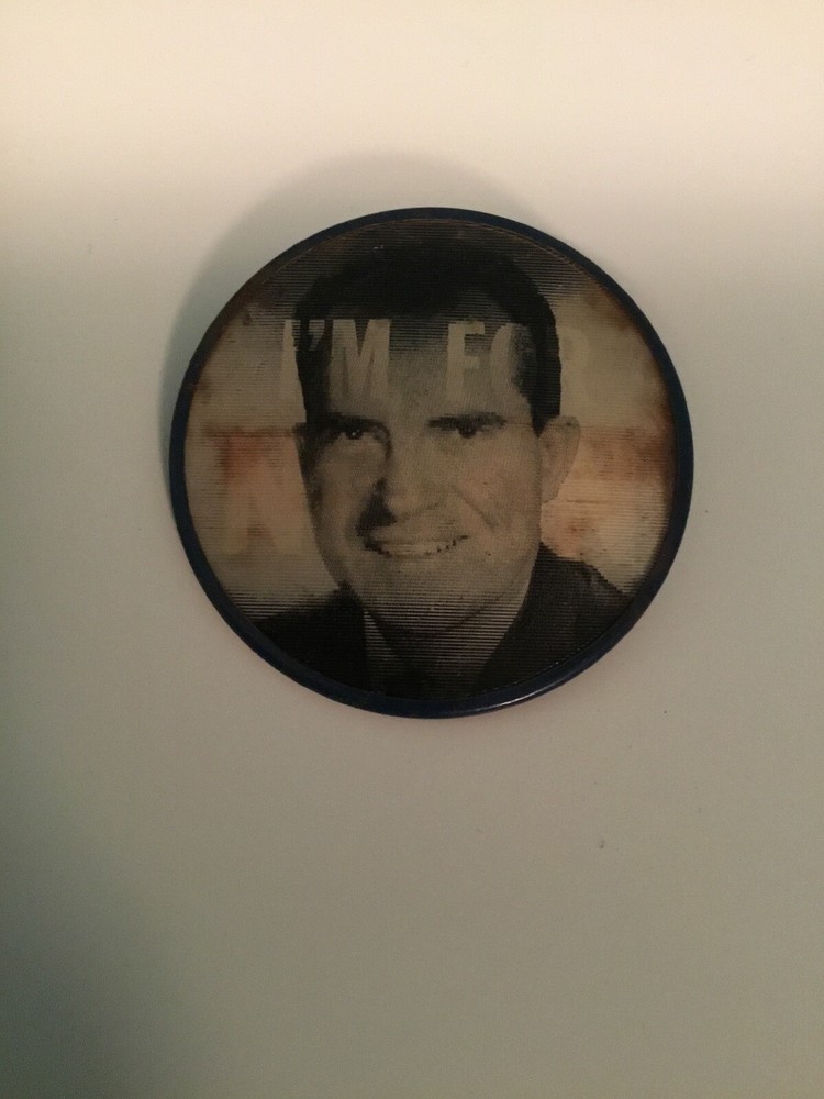 Nixon Pinback Vari-Vue. I’m For Nixon 2.5”