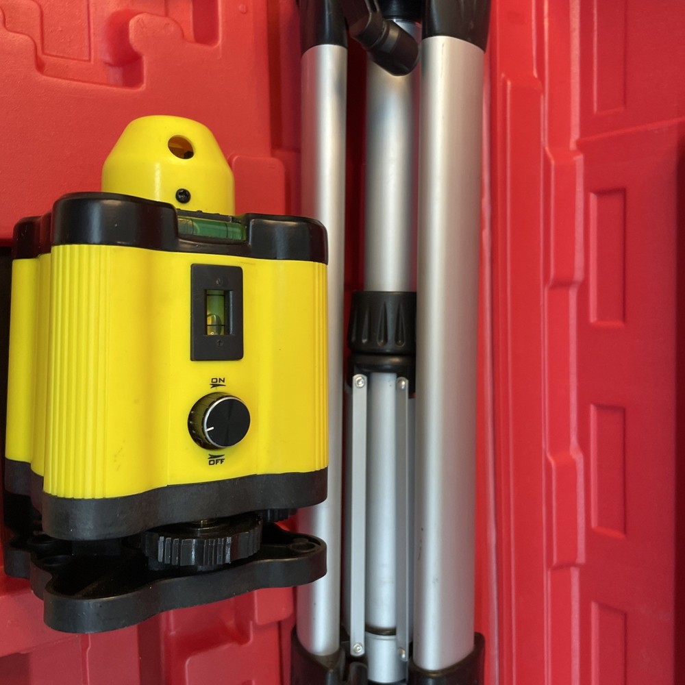 Silverline 273233 Rotary Laser Level - 30M Range - Pre Owned - See Description