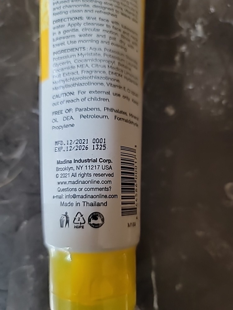 Lemon Face Wash - 100 mL
