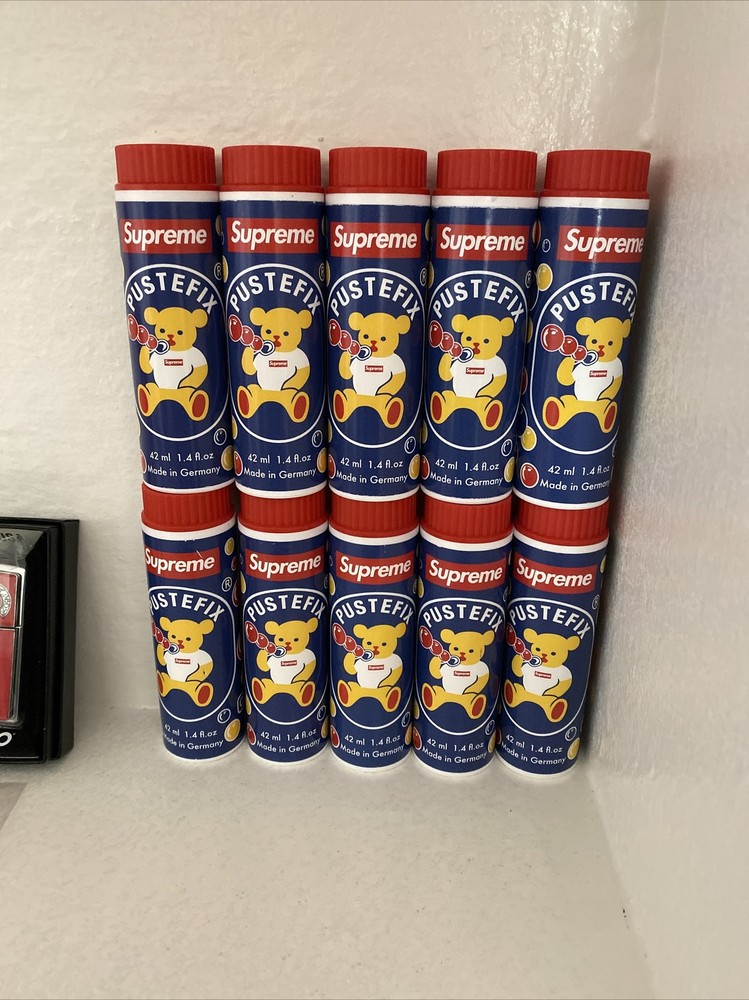 🔥 Supreme Pustefix Soap Bubbles 1.4 oz - 42 mL SS21 WEEK 1 GIFT 🔥