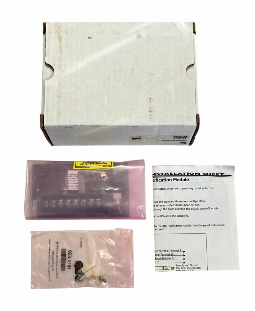 DMP 866 Style W Polarized Bell Notification Module