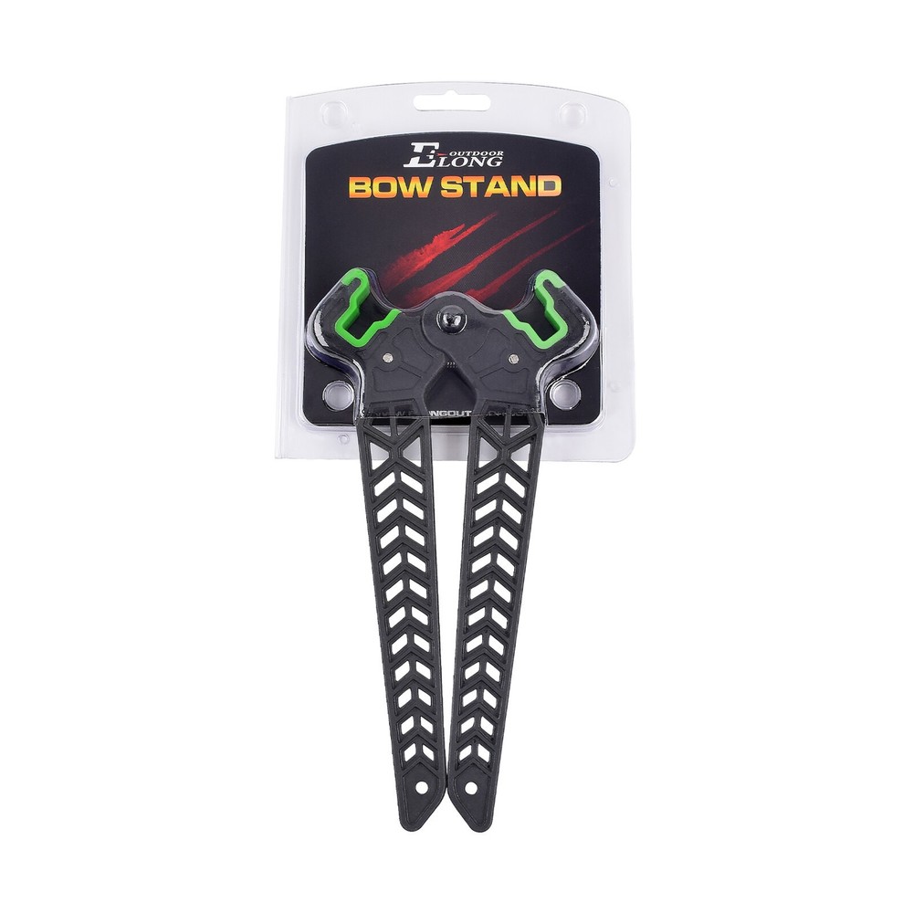 Archery Compound Bow Stand Holder Kick Rack Legs Bracket Bow Support Shooting