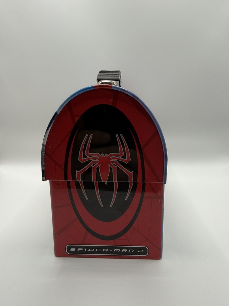 Spider-Man 2 Mini Tin Lunch Box 2004 Marvel Characters