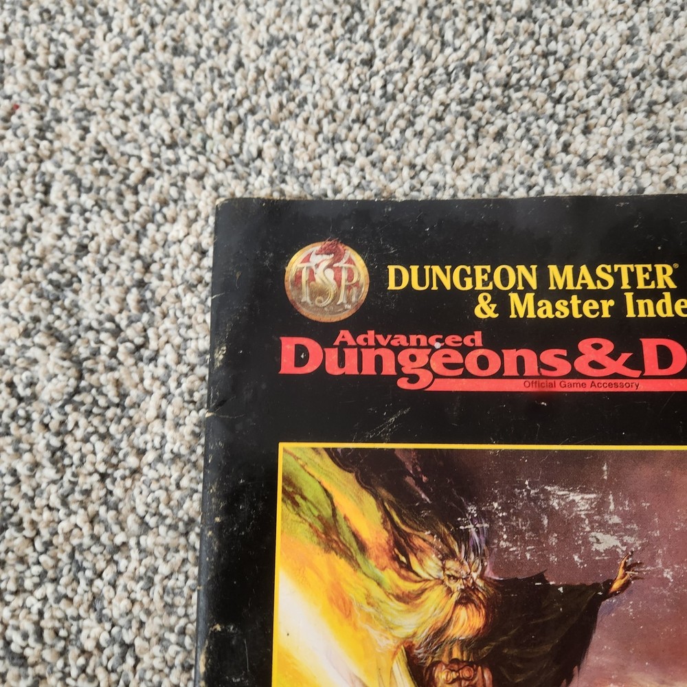 AD&D Advanced Dungeons & Dragons Dungeon Master Screen & Master Index