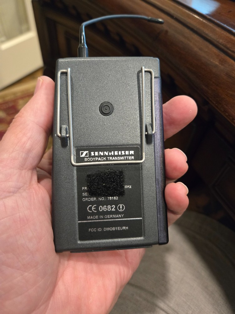 video production Audio transmitter lavalier transmitter/receiver, audio