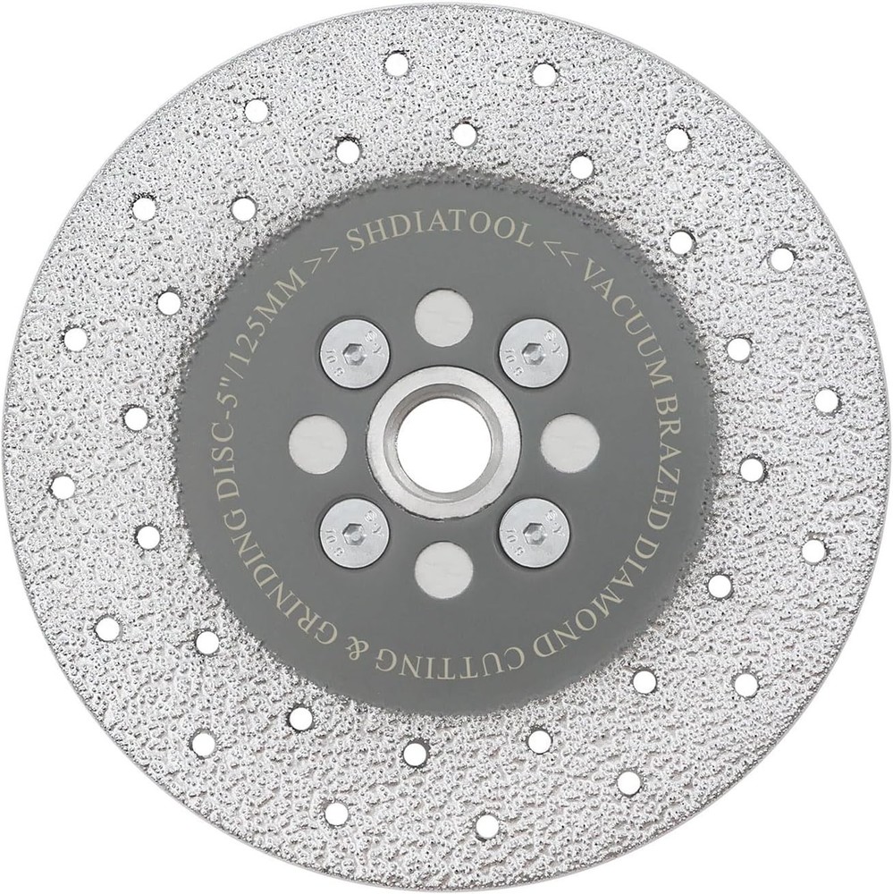 5 Inch Diamond Grinding Disc for Stone & Concrete – Angle Grinder Ready