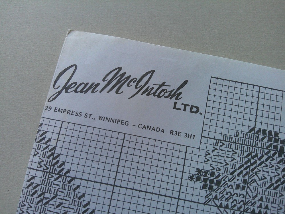 Two Canaries needlepoint pattern Jean McIntoch *D11