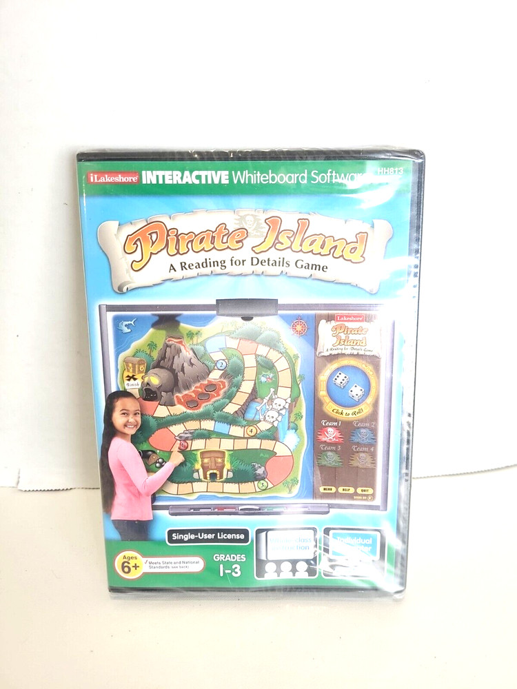 Pirate Island Reading For Details Lakeshore Interactive Whiteboard Software NEW
