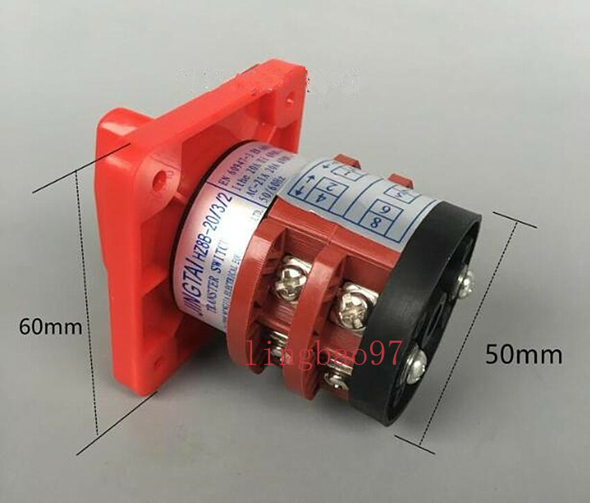 U2 Universal Grinding Machine Part Combination Switch 20A HZ8B-20/3/2