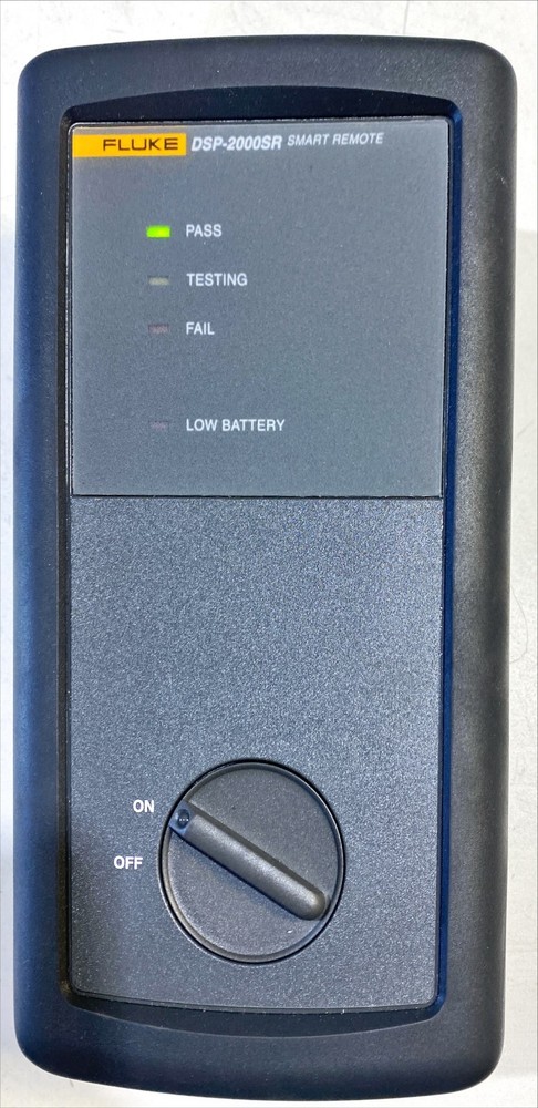 Fluke DSP-2000 Digital LAN Cable Analyzer & DSP-2000SR Smart Remote (READ)