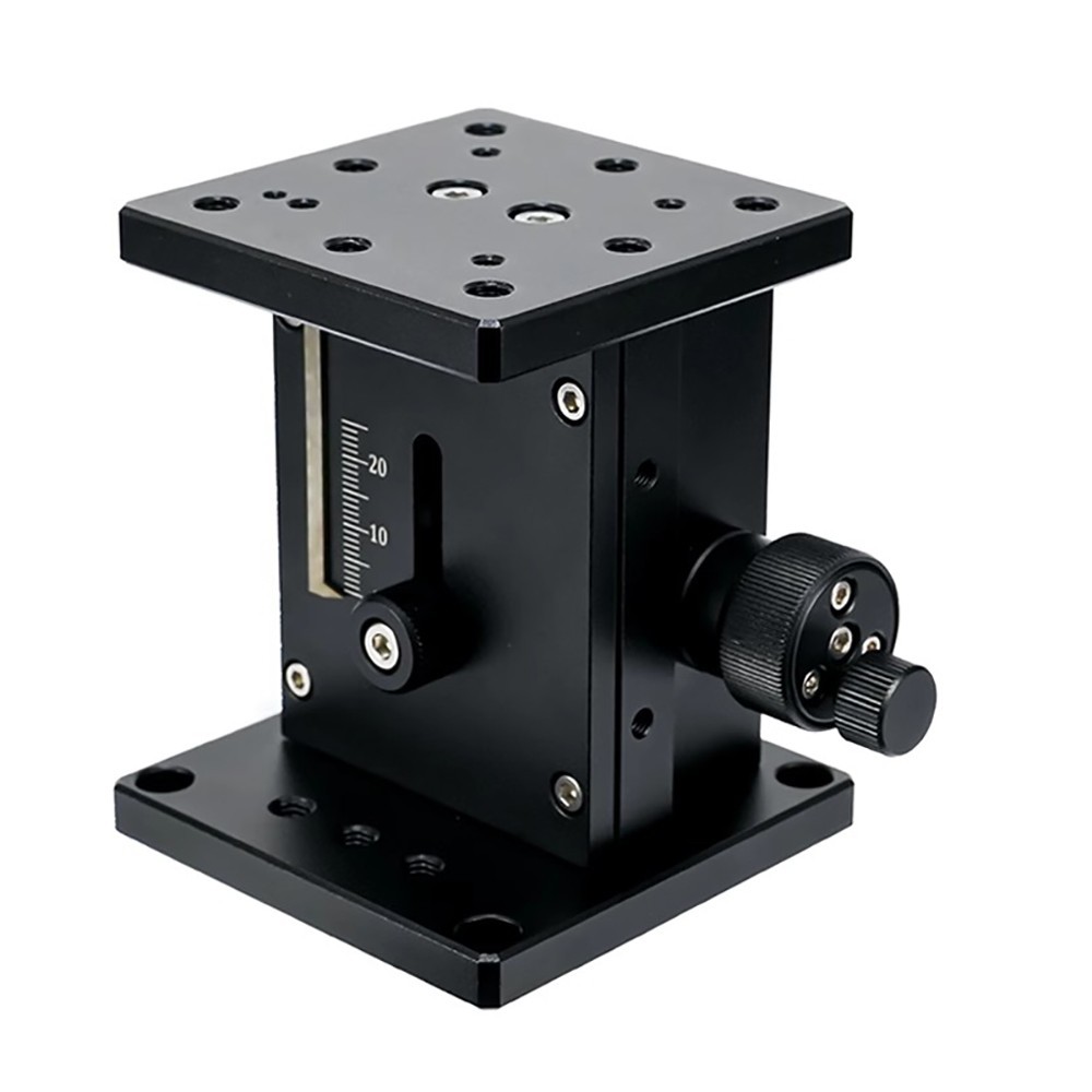 Precision Manual Lifting Stage Z-Axis Lift Table Elevating Platform Linear Stage