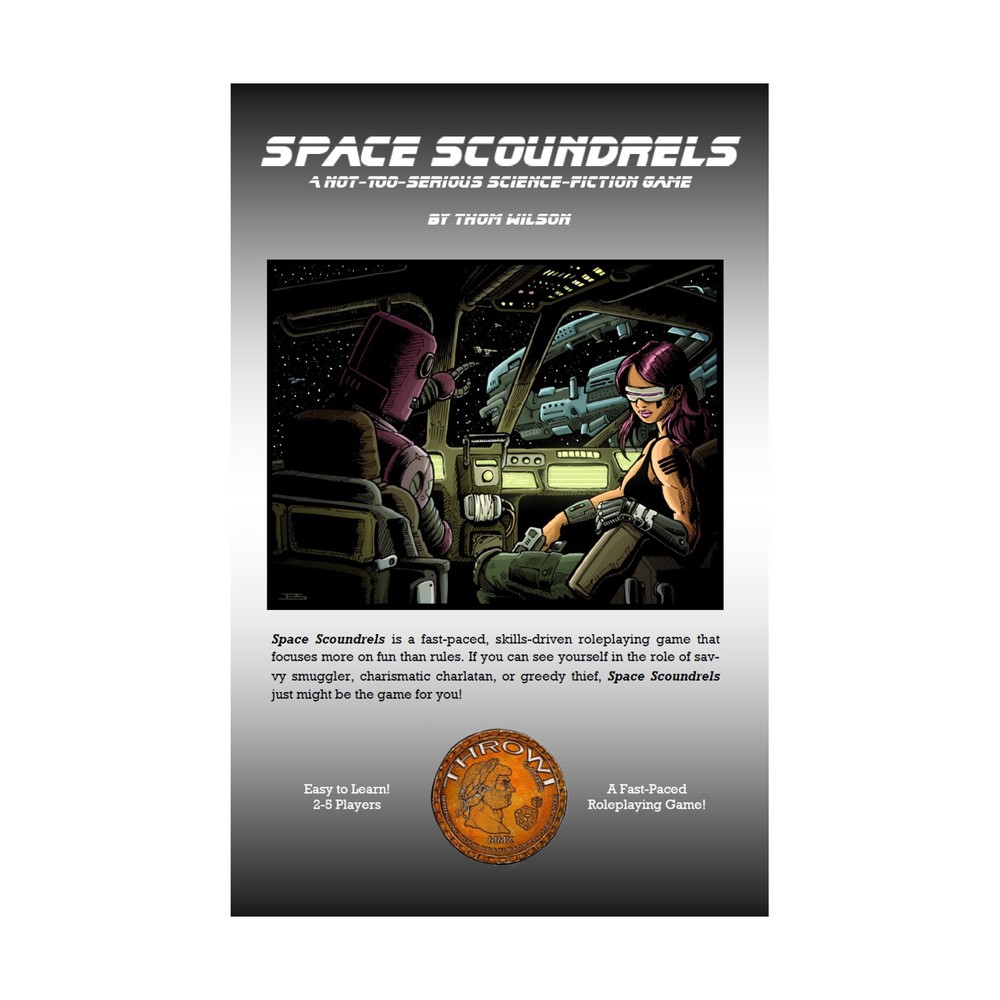 ThrowiGames RPG Space Scoundrels Core Rulebook EX