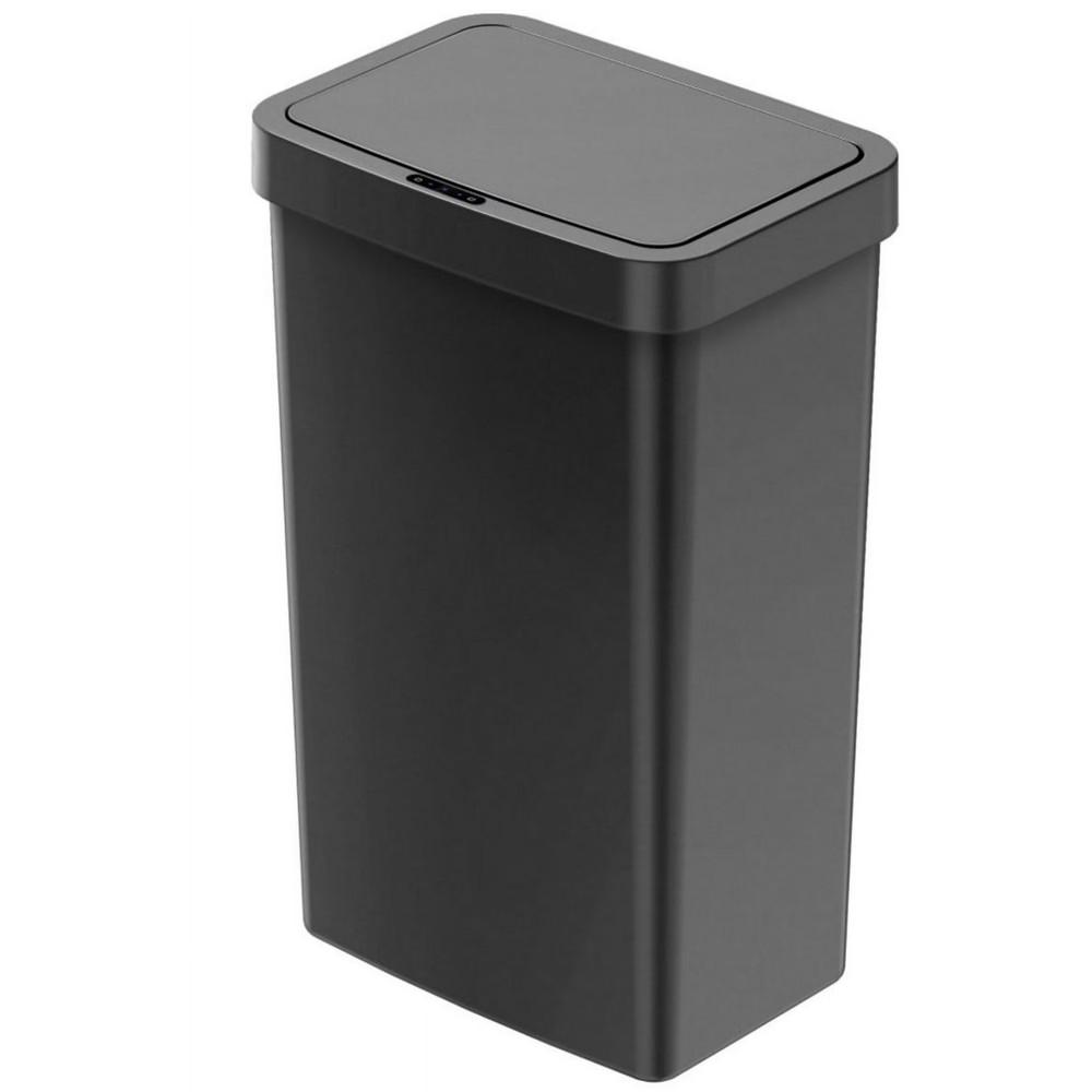 Mainstays Kitchen Automatic Trash Can, 13.2 Gallon Motion Sensor Trash Can,Black