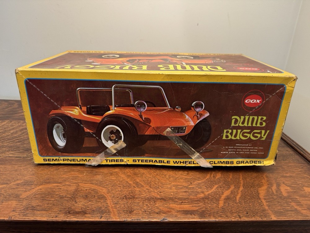 Vintage 1960's Cox Dune Buggy IN BOX UNTESTED