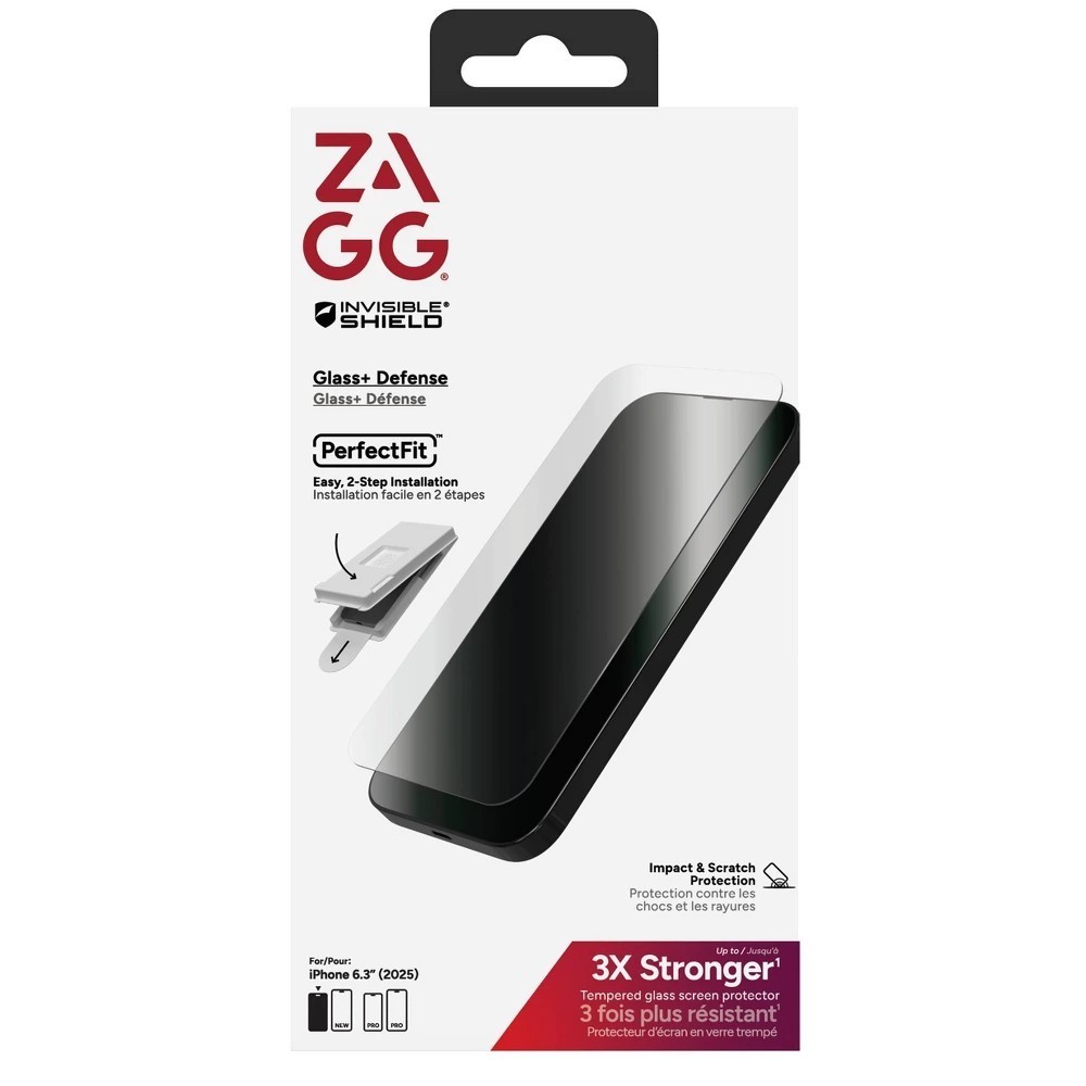 ZAGG Apple iPhone 17 Screen Protector Glass+ Defense