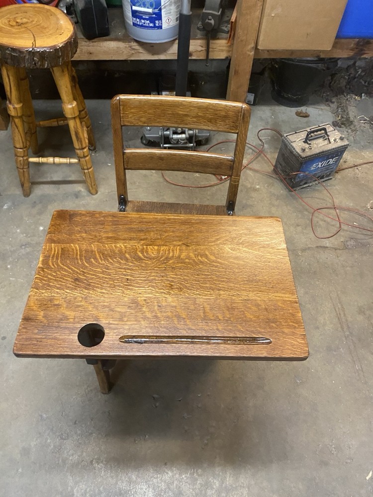 Vintage School Desk