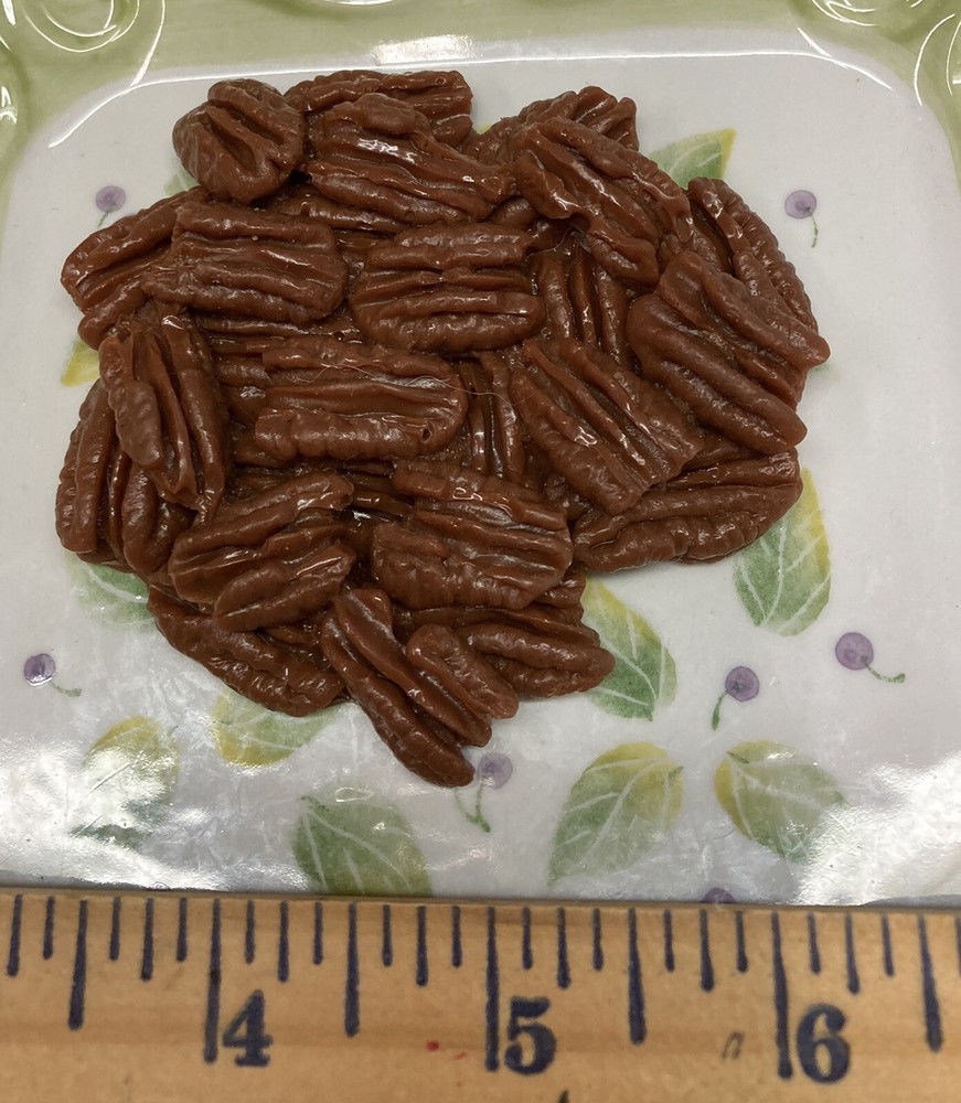 Realistic Artificial Faux Fake Food NUTS PECANS Display PROP #UPS-DD2
