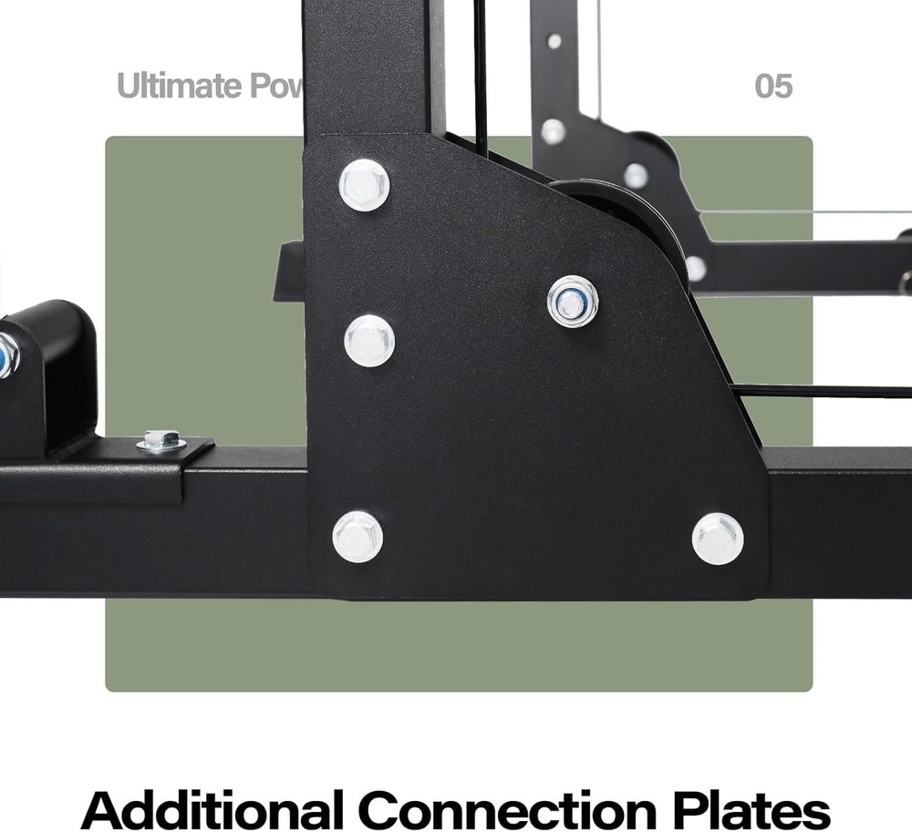 Power Cage - Multi-Function Power Rack for Home Gym, Squat Rack, Cable Crossover