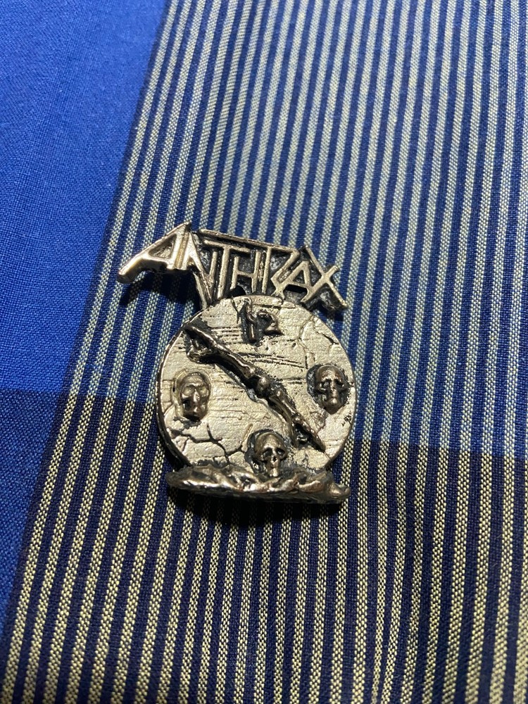 Anthrax metal pin