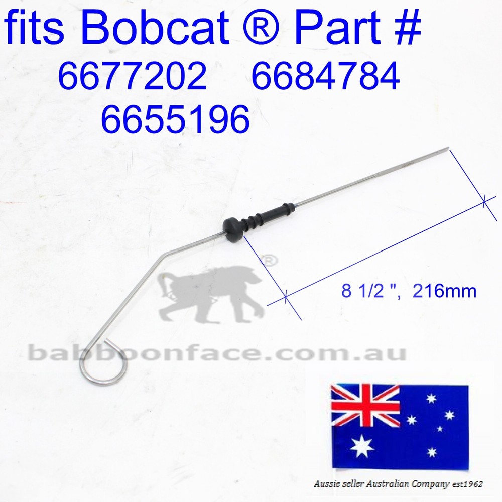 fits Bobcat Dipstick Engine Oil Sump 6677202 435 E32 E32i E35 E35i E42 E45 E50
