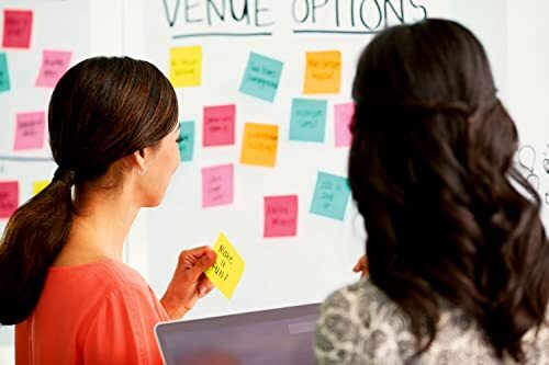 Post it Wall Pads 2 Pack White 20 Sheets Easy Mount Command Strips