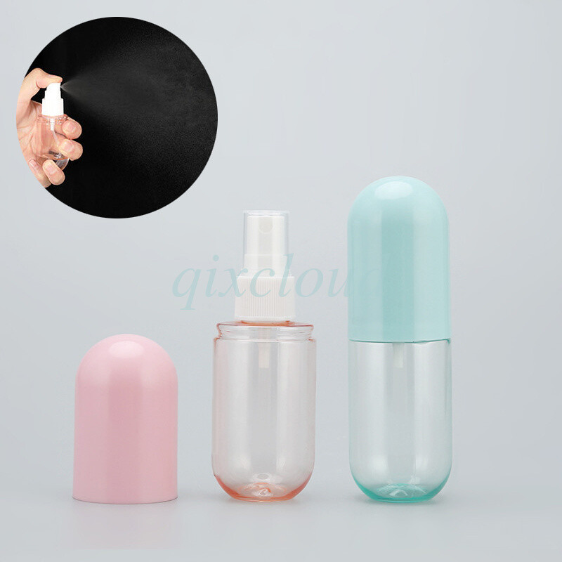 40ml 60ml Refillable Plastic Fine Mist Spray Pump Bottles Container