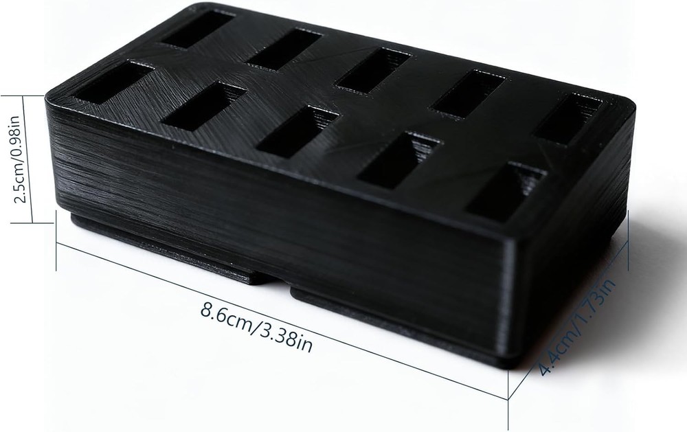 Efficient Compact USB Flash Drive Stand - 10 Slots for Easy Access and Storage