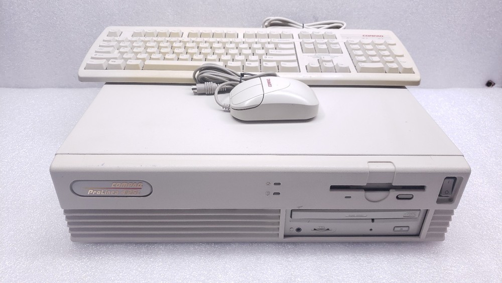 Vintage Compaq ProLinea 4/25s Desktop Computer [READ] #99