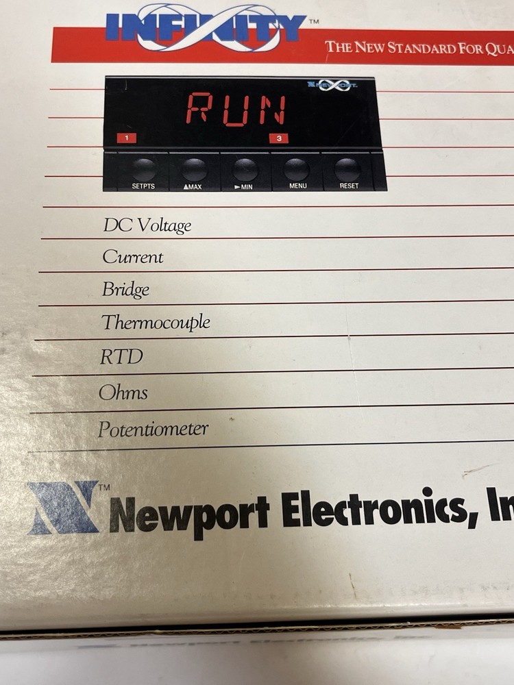 Newport Electronics -Infinity Digital Process Panel Meter Model:INFP-0-2-0-0-DC4