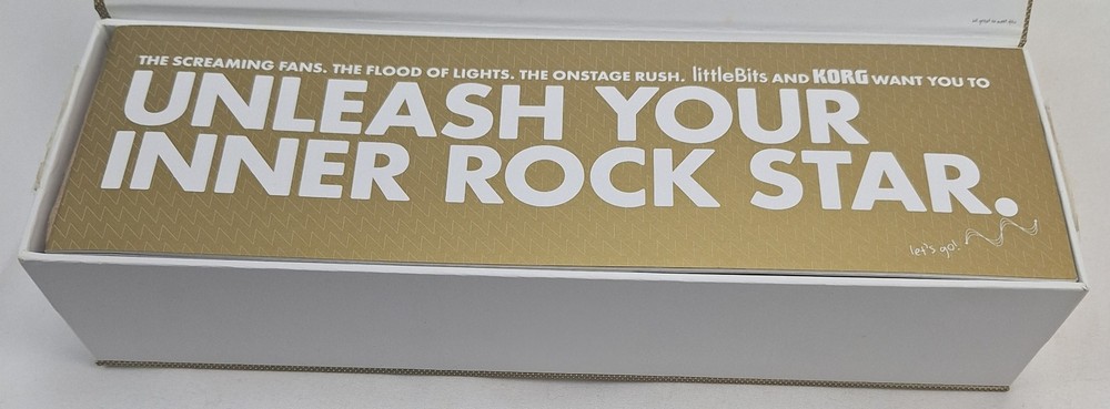 Korg LittleBits Modular Analog Synth Kit Complete Open Box New