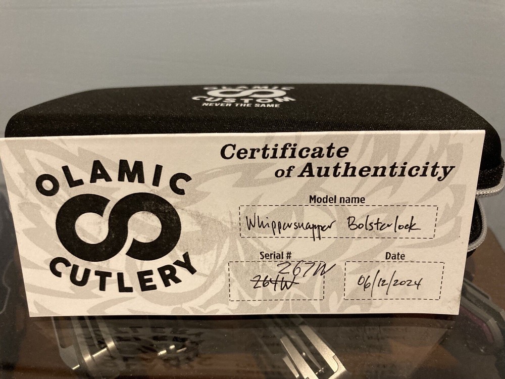 Olamic Cutlery Whippersnapper