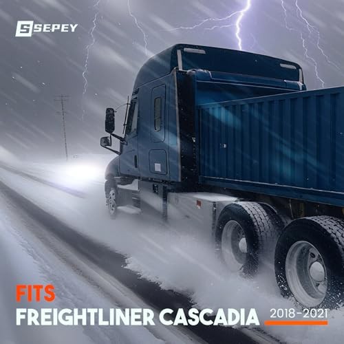 Upper Mirror Glass for FREIGHTLINER CASCADIA, Replacement Main Mirror Glass