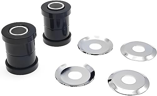 Polyurethane Handlebar Riser Bushings Damper Kit for Harley Big Twin Dyna Black