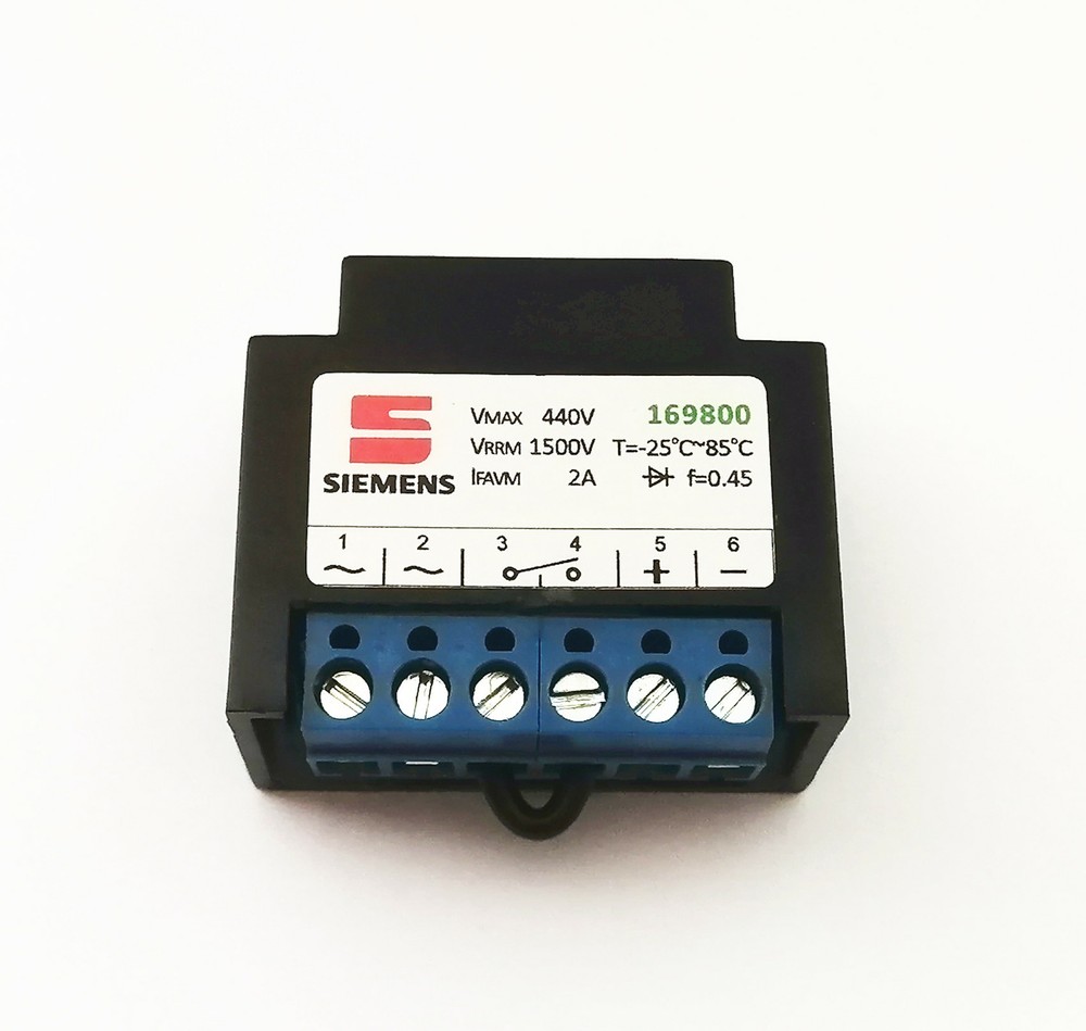 Replace SIEMENS 169800 rectifier module rectifier VMAX 440V VRRM 1500V