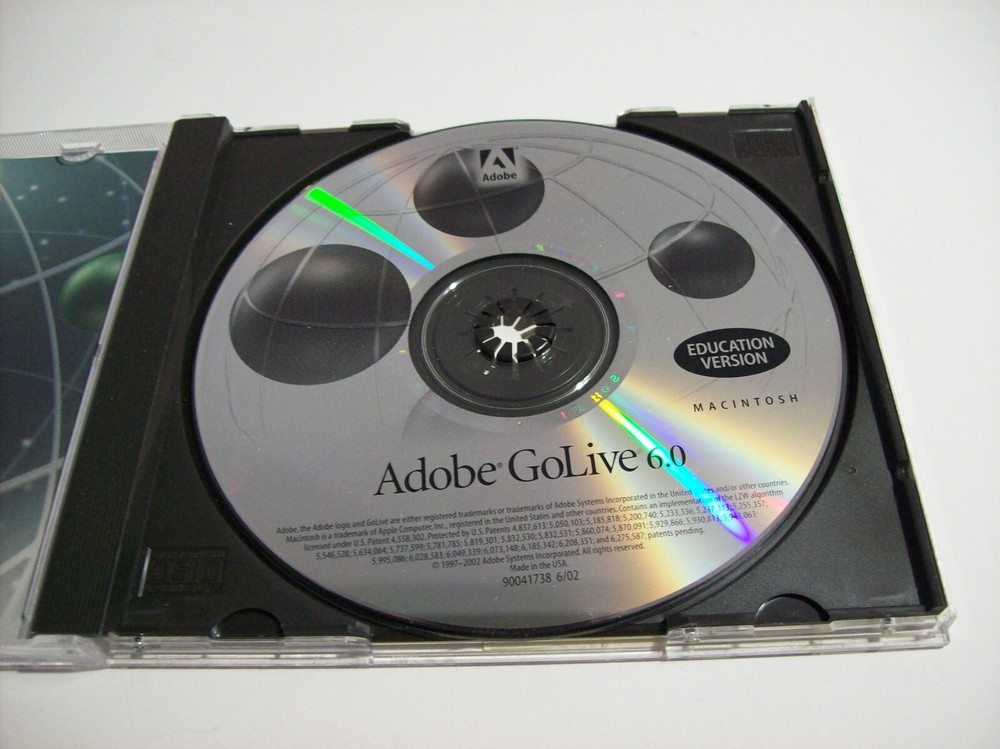 Adobe GoLive 4.0 Educational Version for Mac with Serial Keys, x