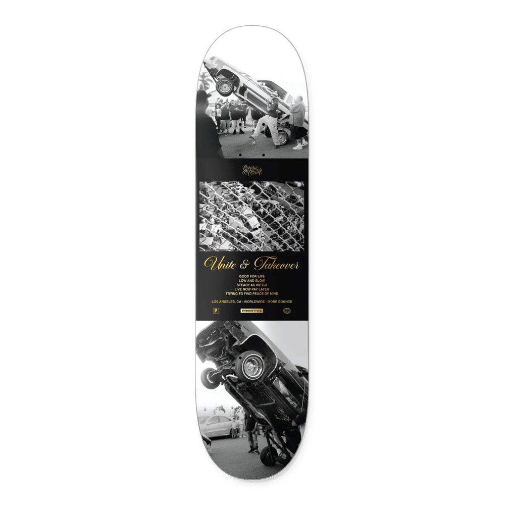 Primitive Skateboard Deck Bounce Black 8.125