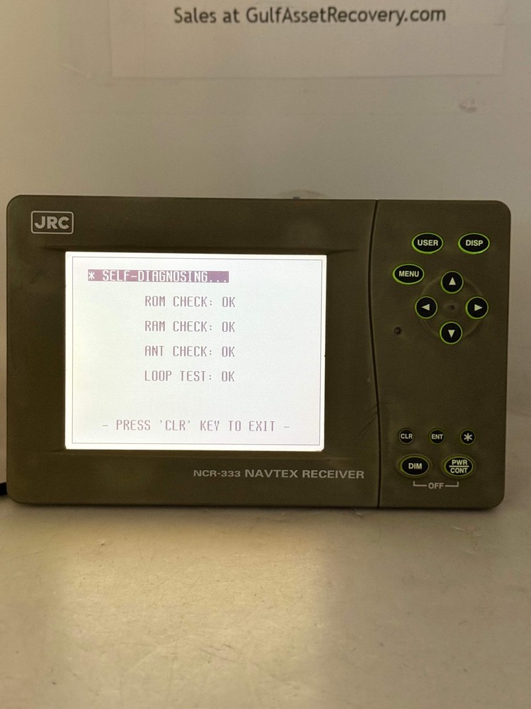 JRC NCR-333 Navtex Receiver (Used)