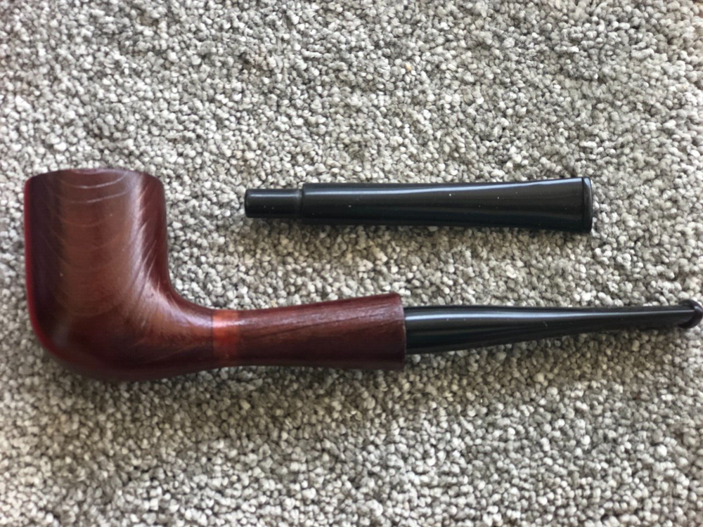 TURKIEWICZ MELOT STAINED CHERRYWOOODFANCY BILLIARD PIPE 9PT