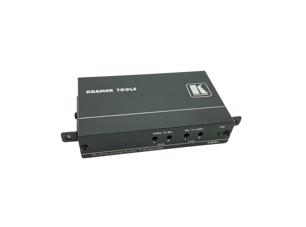 Kramer Tools 482XL Bi-directional Balanced / Unbalanced Stereo Audio Transcoder