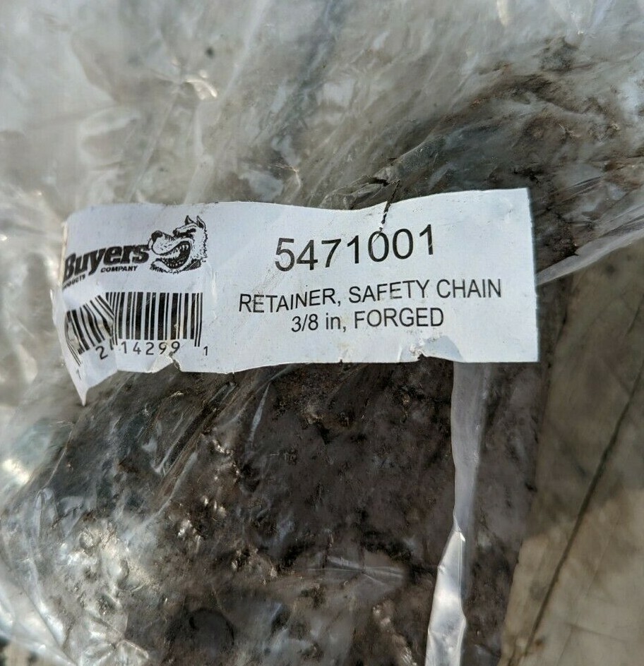 BUYERS PRODUCTS 5471001 3/8" Forged Safety Chain Retainer (GUA)