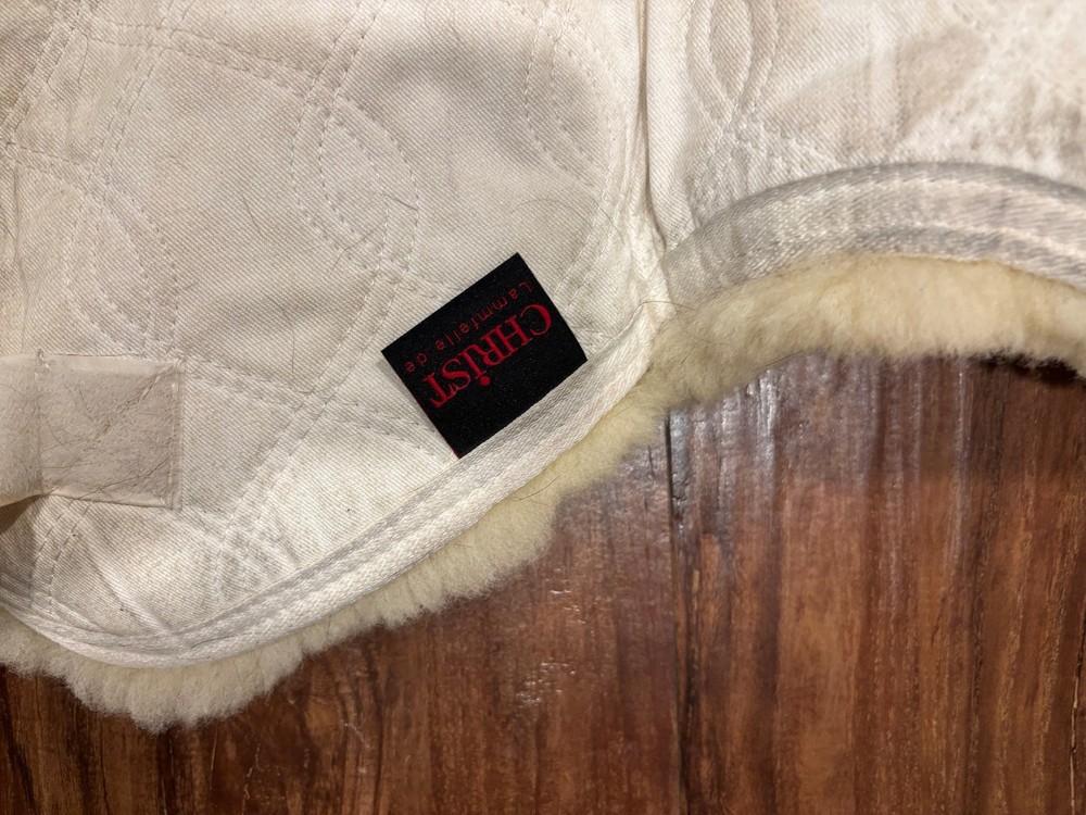 Christ Lammfelle White Half Pad with Standard Edge