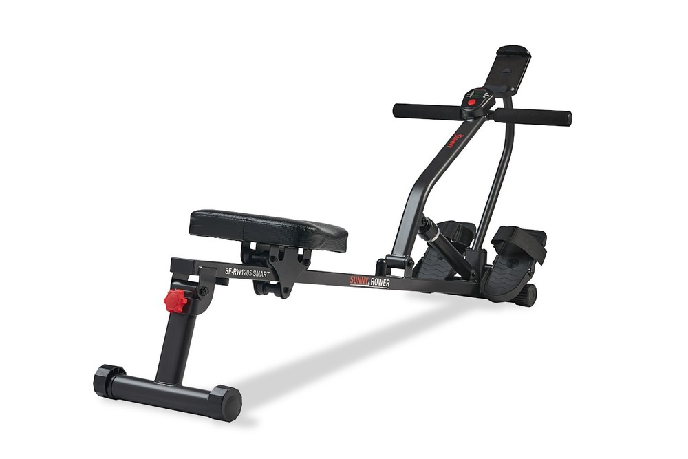 Compact Rowing Machine Quiet Smooth Adjustable Resistance Fully Body Workout