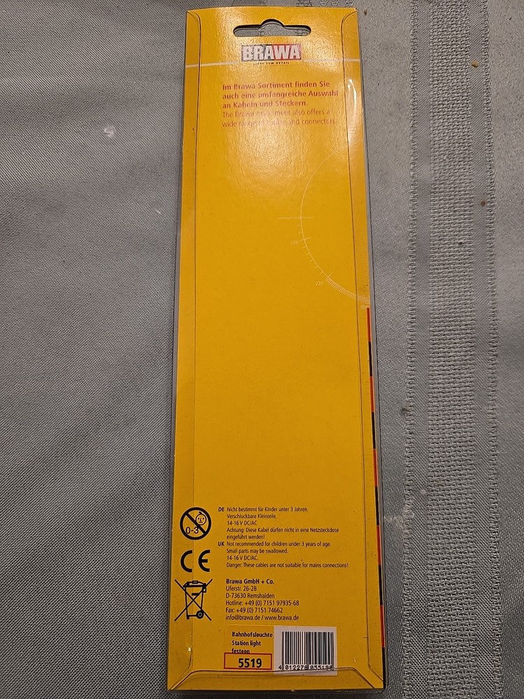 Brawa 5519 HO Hanging Lattice Mast Light