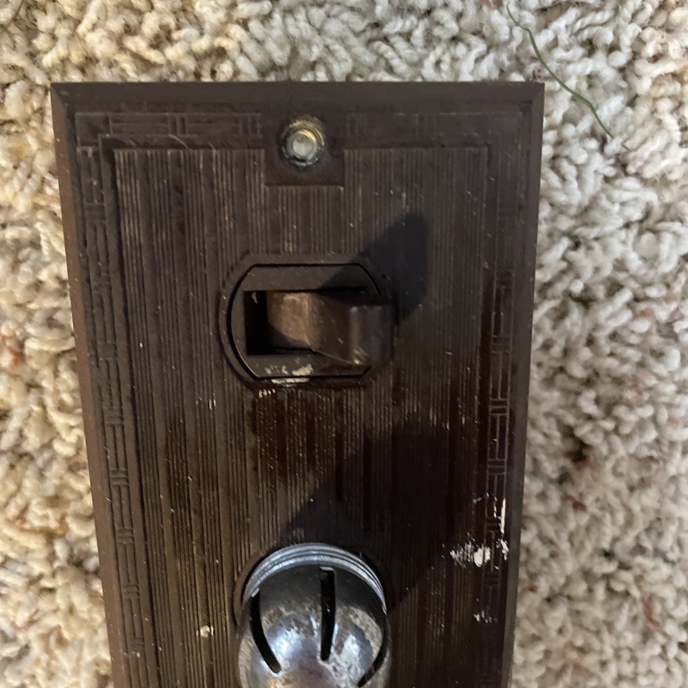 Vintage House Switch- Not Tested