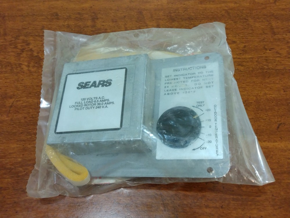 Vintage Sears Humidity Control