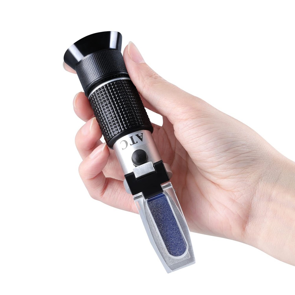 Antifreeze Refractometer 4-in-1 Coolant Tester for Checking...