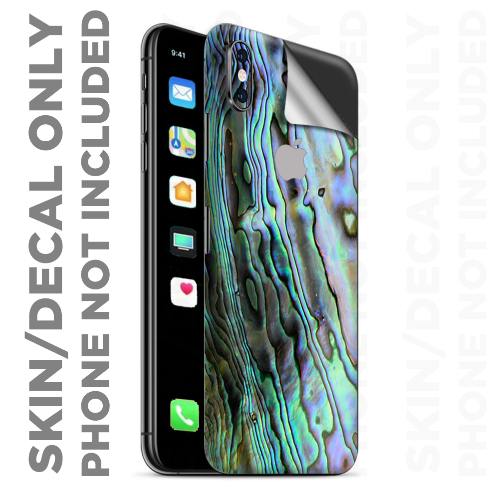 Skins Decal Wrap for Apple iPhone XS Max Aged Used Rough Dirty Brick Wall Panel